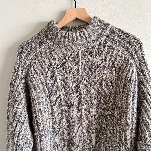 ba&sh Nathan Turtleneck Sweater | Multicolor | Size Small | US 4 - Picture 7 of 16